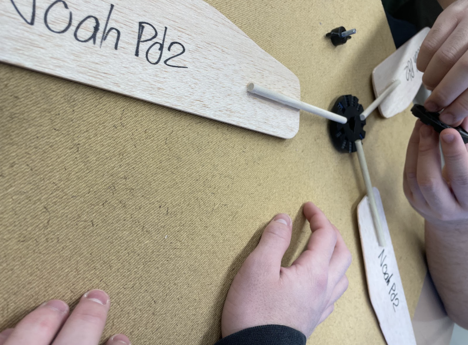 Wind Turbine Blades Trimmed